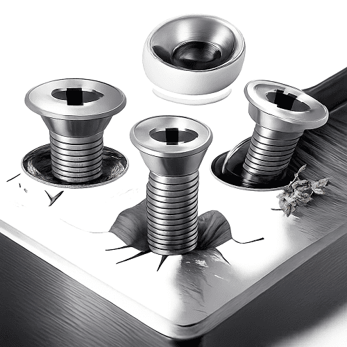 Винты с потайной головкой (DIN 965 / ISO 10642): зенковка без сюрпризов