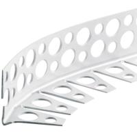 Купить уголок перфорированный pl 25x25x3000 мм арочный, пвх оптом | ПРОТОРГ