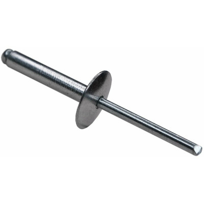 Рекомендуем купить Заклепка вытяжная открытая 3,2x8 с увеличенным бортом 9,5 мм, оц. сталь / оц. сталь