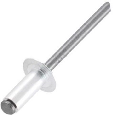 Рекомендуем купить Заклепка вытяжная открытая 4.8x40 со стандартным бортом, алюминий / сталь