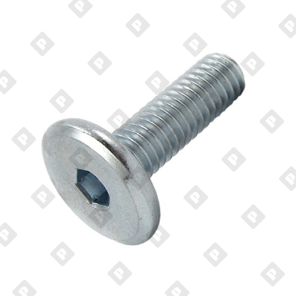 M8x100 DIN 7420 мебельный, оц. сталь - №1