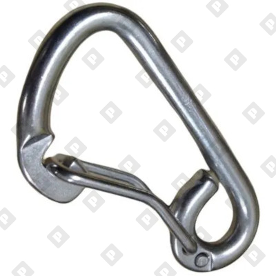 Карабин зацепной «страховочный» ART 8305 6x61, нерж. сталь A4 - №1