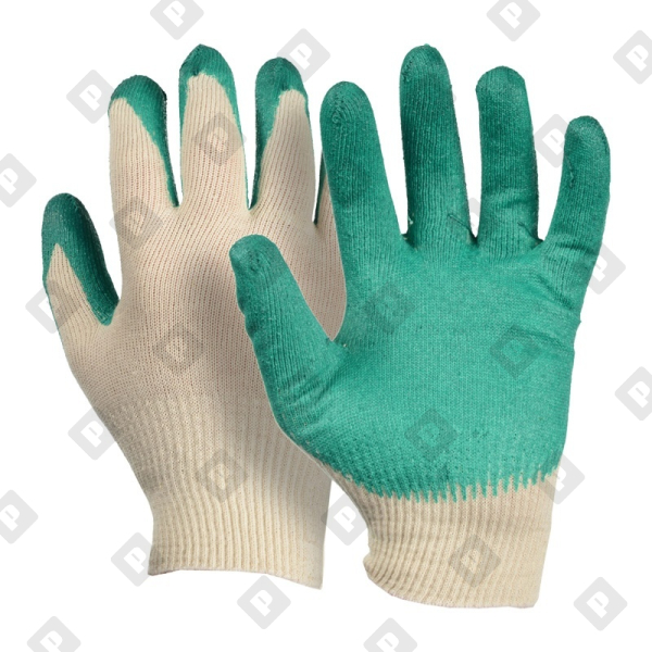 Перчатки х/б 1-ый облив - №1