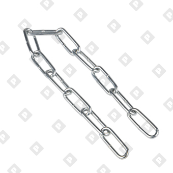 Цепь длиннозвенная DIN 763 2х22, нерж. сталь A2 - №3