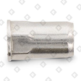 Заклепка ART 1027 M3х9 с внутренней резьбой и уменьшенным потайным бортиком, полушестигранная, нерж. сталь А2 - №2