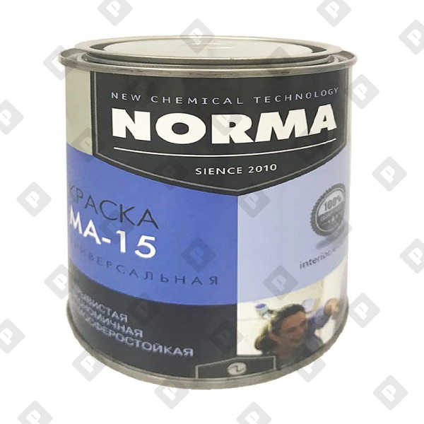 Краска масляная Novocolor МА-15 ГОСТ-71 зёленая (1 кг) - №1