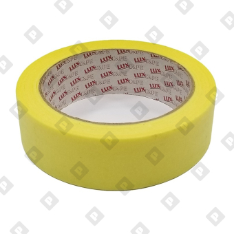 Лента малярная LUXTAPE 0,030х50 м жёлтая - №1