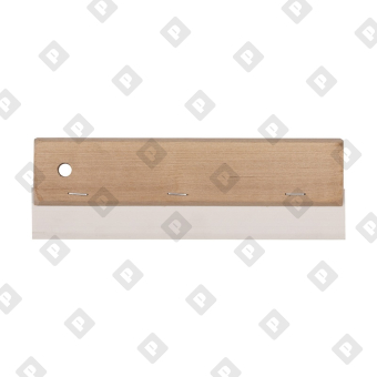 Шпатель резиновый Biber 35241 200 мм для фуговки - №1