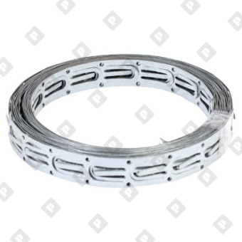 Лента перфорированная для теплого пола LP-TP 20x0.5 (10 м), оц. сталь - №1