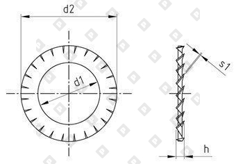 DIN 6798 AISI 316Ti 8,4 - №3