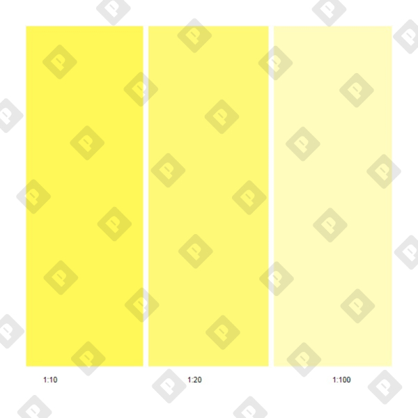 Колер для краски Текс универсальный жёлтая (0,1 л) - №1