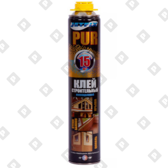 Профессиональный монтажный клей-пена JETFIX PUR, 850 мл - №1