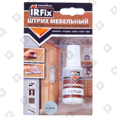 Штрих IRFix мебельный "Серый", 20 мл - №1