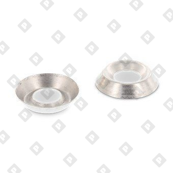 Шайба NF E 27-619 Ø3 штампованная, со скосом 90 градусов, нерж. сталь А2 - №1