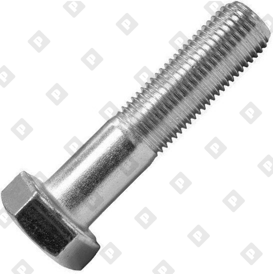 Болт DIN 931 M20x70 с шестигранной головкой SW30 и неполной резьбой, кл. пр. 8.8, оц. сталь - №1