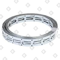 Лента перфорированная для теплого пола LP-TP 20x0.5 (10 м), оц. сталь - №1