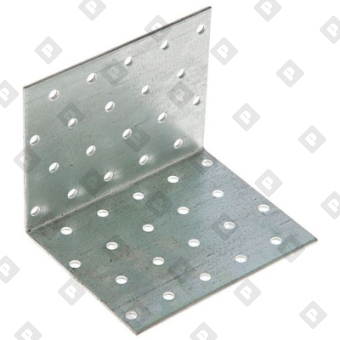 Уголок крепежный равносторонний KUR 100x100x1200x2 мм, оц. сталь - №1