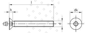 Art. 9141 A2 M8X25 с заглушкой - №4