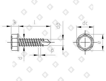 ISO 15480 AISI 410 5,5X19 - №5