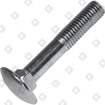 Болт DIN 603 M16x120 кл. пр. 8.8, оц. сталь, шт - №1