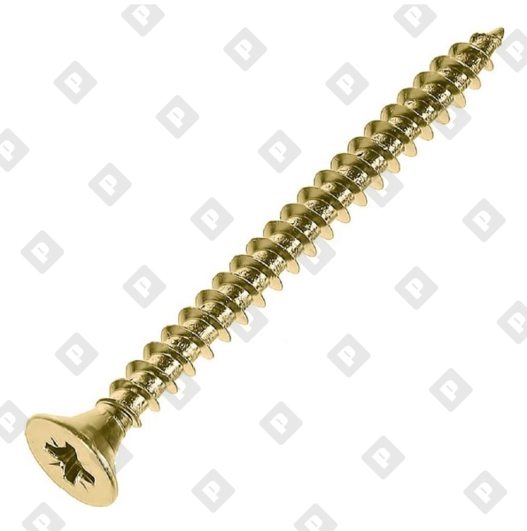 5.0x35 POZI желтый цинк - №1