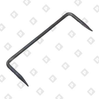 Скоба строительная d=8 мм, 220х70 мм - №1