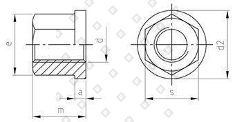 DIN 6331 A2 M 14 A/F 21 - №4