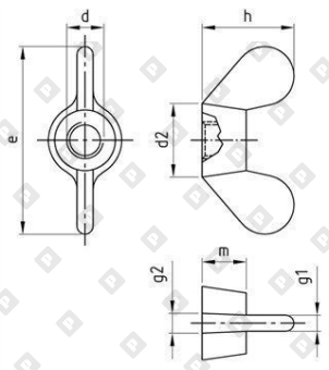DIN 315 A4 M 12 - №4