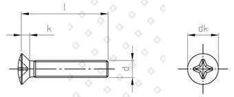 DIN 966 A4 M 4X30 H - №4