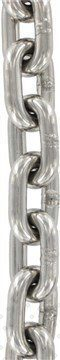 Цепь короткозвенная DIN 766 Ø10x28, нерж. сталь A4 - №2