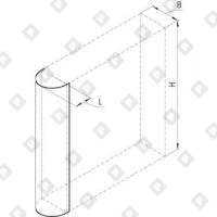 Обтекатель пластины шумоглушителя - №1