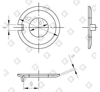 DIN 432 A4 28,0 - №4
