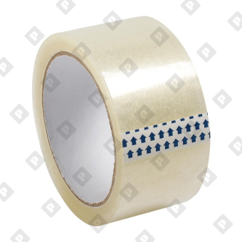 Скотч 48 мм прозрачный 40 мкм (140 м) - №1