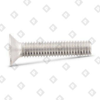 Винт ISO 10642 (DIN 7991) M5x12 с потайной головкой и шлицем TORX, нерж. сталь А2 - №4