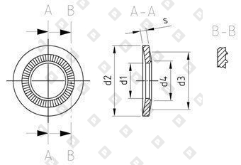 NFE 25-511 A4 10X22X1,6 - №3