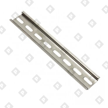 DIN-рейка монтажная перфорированная 35x0,8 мм, оц. сталь - №1